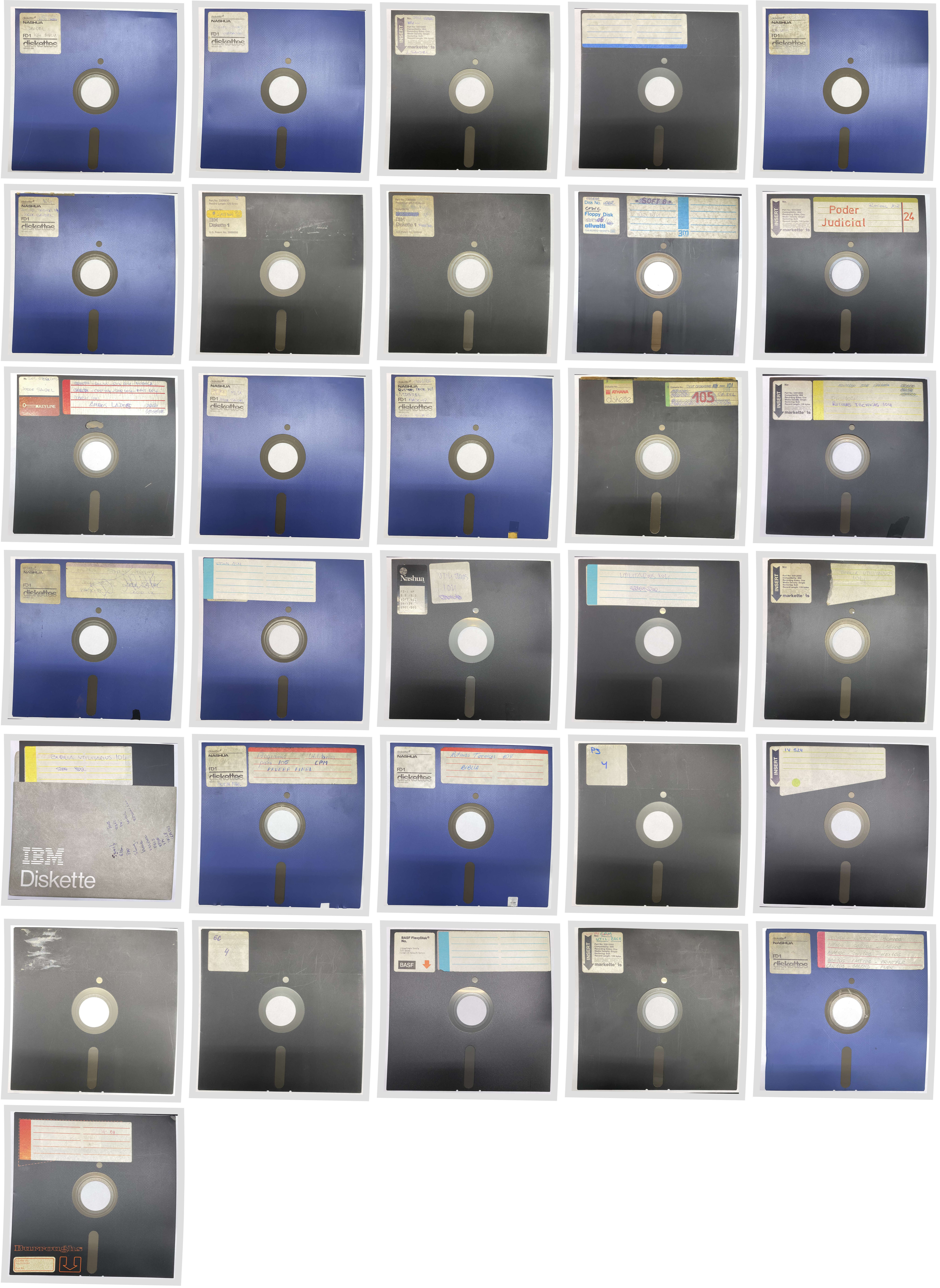 todos los diskettes completos de Jorge Saudel